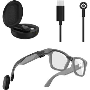 Carina C2 Battery Pack for RayBan Meta Wayfarer Large 53-22-155 + Magnetic Charging Cable 3.7 Feet in Saudi Arabia