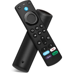 جهاز تحكم عن بعد بديل متوافق مع Firestick 4K (الجيل الأول/الثاني)، عصا التلفاز (الجيل الثاني/الجيل الثالث/لايت/4K Max/4K Plus)، عصا التحكم عن بعد لأجهزة التلفاز الذكية من الجيل الثالث مع البحث الصوتي والمكعب in Kuwait