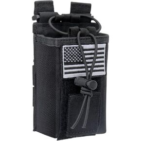 Tactical Radio Holster Case Molle Radio Pouch Military Heavy Case Accessories Radio Holder Duty Belt Holster Bag for Baofeng UV-5R BF-F8HP PRO AR-5RM Two Way Radio Walkie Talkies Adjustable Storage in Kuwait
