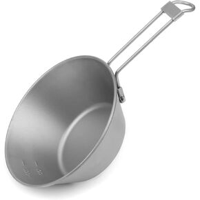 Pure Titanium Sierra Bowl Outdoor Camping Bowl for Backpacking Hiking Picnic 10ounce in Kuwait