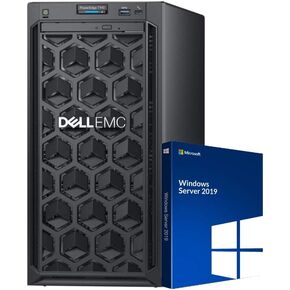 Dell PowerEdge T140 Mini Tower Server with Intel Xeon 3.3GHz CPU, 64GB DDR4 RAM, 16TB HDD Storage, RAID, Windows 2019 (Renewed) in Saudi Arabia
