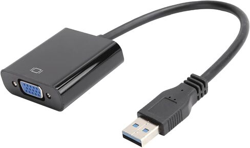 USB 3.0 to VGA Adapter, HighSpeed Video Converter for 7/8/10, 1920x1080 Resolution, Perfect for Dual Monitor Setup in Saudi Arabia