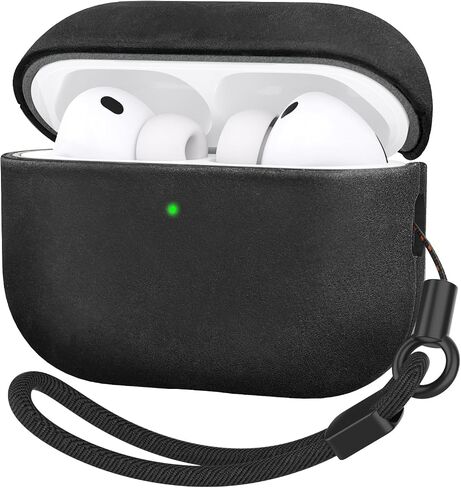 Handcrafted Crazy Horse Leather Case for AirPods Pro 3 Case 2025 in Saudi Arabia