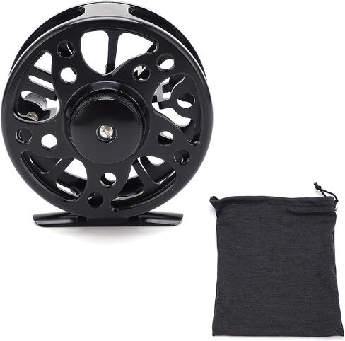 Fly Fishing Reel Aluminum Alloy Corrosion Resistant Large Line Capacity for Outdoor Sports in Saudi Arabia