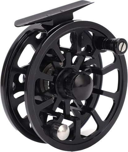 Fly Fishing Reel Aluminum Alloy Corrosion Resistant Large Line Capacity for Outdoor Sports in Saudi Arabia