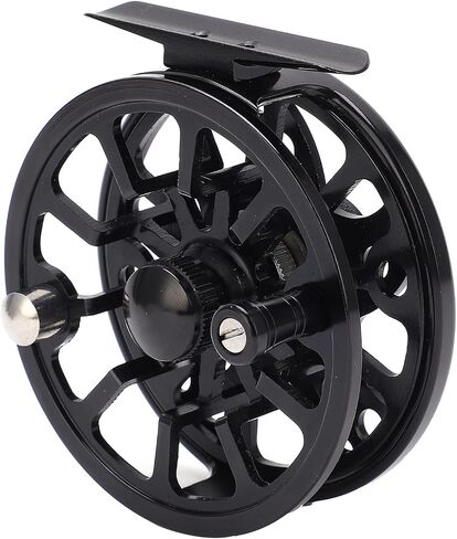 Fly Fishing Reel Aluminum Alloy Corrosion Resistant Large Line Capacity for Outdoor Sports in Saudi Arabia