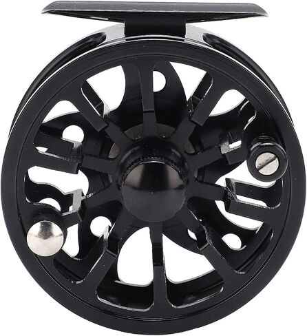 Fly Fishing Reel Aluminum Alloy Corrosion Resistant Large Line Capacity for Outdoor Sports in Saudi Arabia