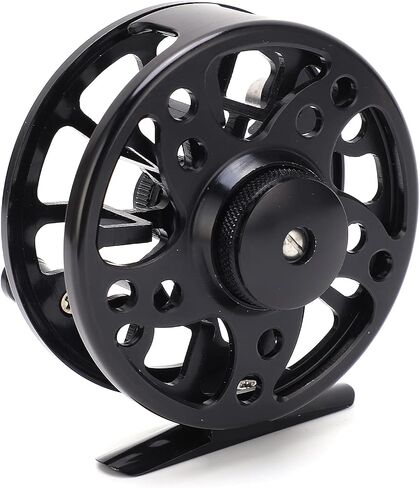Fly Fishing Reel Aluminum Alloy Corrosion Resistant Large Line Capacity for Outdoor Sports in Saudi Arabia