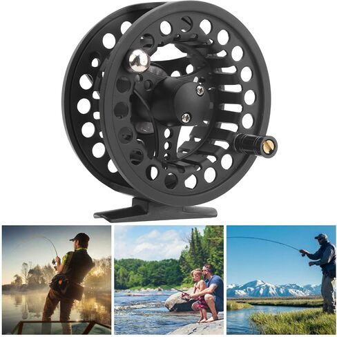 Aluminum Alloy Lightweight Fly Fishing Reel with Comfortable Grip for Rock Fishing in Saudi Arabia