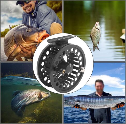 Aluminum Alloy Lightweight Fly Fishing Reel with Comfortable Grip for Rock Fishing in Saudi Arabia