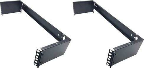 2U 19-inch Hinged Wall Mount Patch Panel Bracket- 6-inch Deep in Saudi Arabia