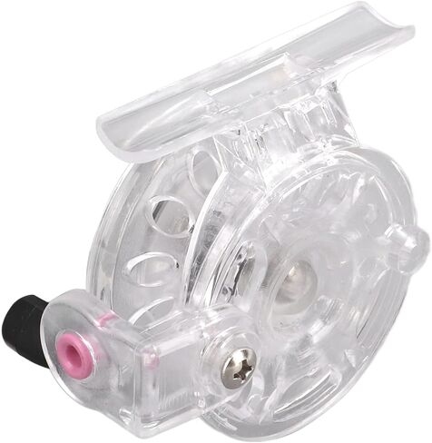 RiToEasysports Fly Fishing Reel, Plastic Anti Corrosion Fishing Wheel with Smooth Operation and Comfortable Grip for Ice and Sea in Saudi Arabia