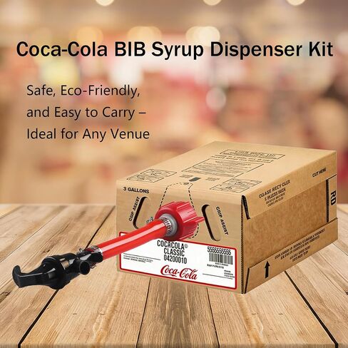 BIB Tap Valve for Coca Cola Brand Bag in Box Syrups Removable Spigot Kit Soda Dispensing Faucet Hose Kit by GWENBHMTOOL in Kuwait