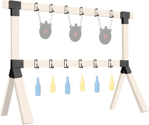 2x4 Target Stand Brackets Set Heavy Duty Shooting Target Hanger Holder Rack in Kuwait