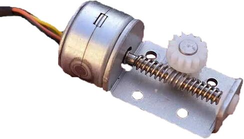 Metal Miniature Stepping Motor 2 Phase 4 Wire Stepper Motor with 13 Gear Teeth and Linearly Screw Shaft Two Phase Four Wire Stepper in Saudi Arabia