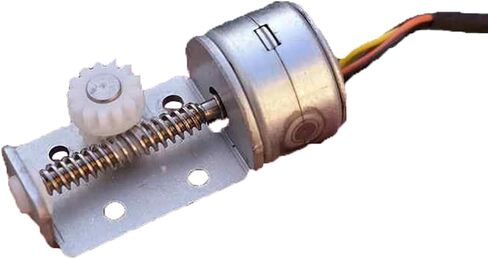 Metal Miniature Stepping Motor 2 Phase 4 Wire Stepper Motor with 13 Gear Teeth and Linearly Screw Shaft Two Phase Four Wire Stepper in Saudi Arabia