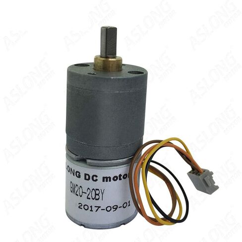 DC24V GM20-20BY Stepper Motor 2-Phase 4-Wire Stepping Motor Micro DC Gear Motor Gear Ratio: 1:125 (Gear Ratio: 1:125) in Kuwait