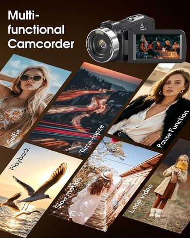 8K Video Camera Camcorder 64MP IR Night Vision Wifi Webcam Camcorders in Saudi Arabia