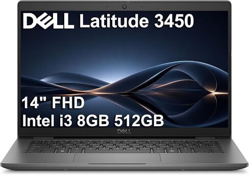 Dell Latitude 3450 Laptop, 14" FHD, Intel i3-1315U, 16GB DDR5, 512GB SSD in Kuwait