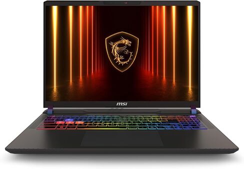 msi Vector 16 HX AI 16" 144Hz FHD+ Gaming Laptop: Intel Core Ultra 7-255HX, NVIDIA Geforce RTX 5070Ti, 16GB DDR5, 512GB NVMe SSD, Thunderbolt 5, Wi-Fi 6E, Win 11 Home: Cosmo Gray A2XWHG-212US in Kuwait