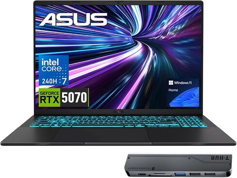 ASUS V16 RTX 5070 Intel Core 7 240H 64GB DDR5 2TB SSD Gaming Laptop in Kuwait