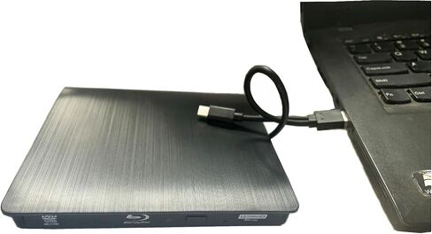 USB 3.0 External Blu-ray Drive Burner, 4K UHD BDXL 3D, BU40N, 9.5mm Ultra Thin Compatible with Laptop, PC and Mac in Saudi Arabia