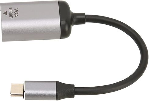 محول USB C إلى VGA من سبائك الألومنيوم عالي الوضوح 1920x1200 60 هرتز لأجهزة الكمبيوتر المحمولة وأجهزة العرض in Kuwait