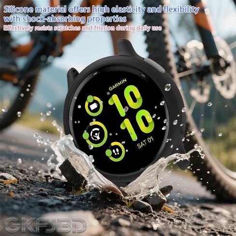 Compatible for Garmin vivoactive 5 Screen Protector & Case Set in Saudi Arabia