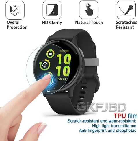 Compatible for Garmin vivoactive 5 Screen Protector & Case Set in Saudi Arabia