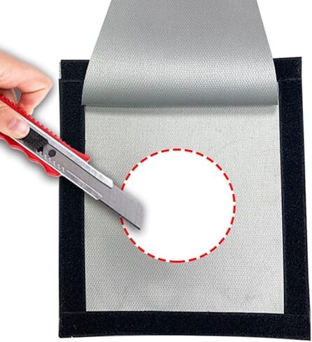 DIY Stove Jack 9.4in*9.4in Tent Stove Jack Heat-Resistant Stoves Jack Kit with Waterproof Cover for Hot Tent in Kuwait