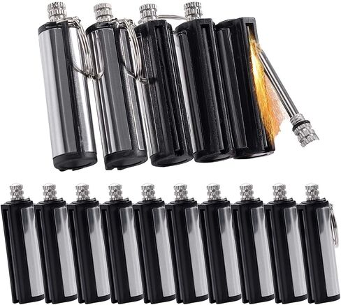 15-Pack Permanent Match Lighter-Waterproof Keychain Survival Tool | forever lighter match,Compatible with Camping, Candles & Emergency Use in Saudi Arabia