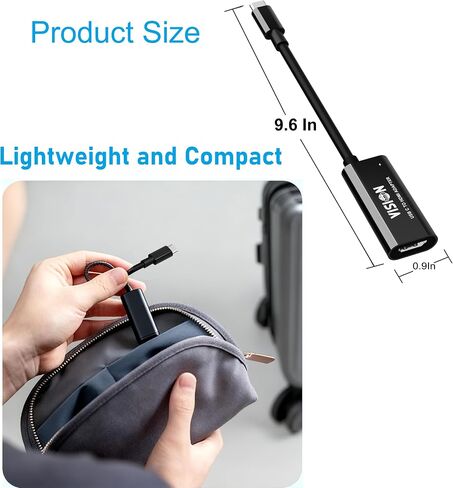 USB C to HDMI Adapter, Switch 2 Dock with 4K@60Hz/100W Fast Charging, Lightweight & Compact, Portable TV Dock for iPhone17-15, SamsungS24/S23, MacBook,Dell,Switch,Steam Deck,ROG Ally in Saudi Arabia