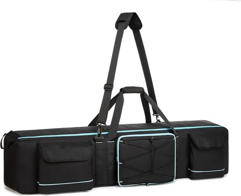 48.8" Tripod Bag, Padded Carrying Case for Mic, Light & Speaker Stands in Kuwait