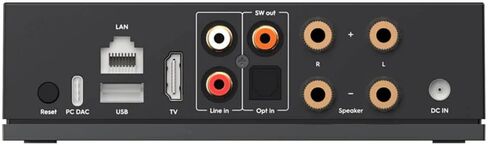 Arylic LA50 Wireless Streaming Amplifier for Home Audio, HDMI ARC Stereo Receiver with AirPlay 2, Google Cast, Spotify Connect, Tidal Connect, 50W x2 Class D Amp, Subwoofer Out, TV Remote Control in Saudi Arabia