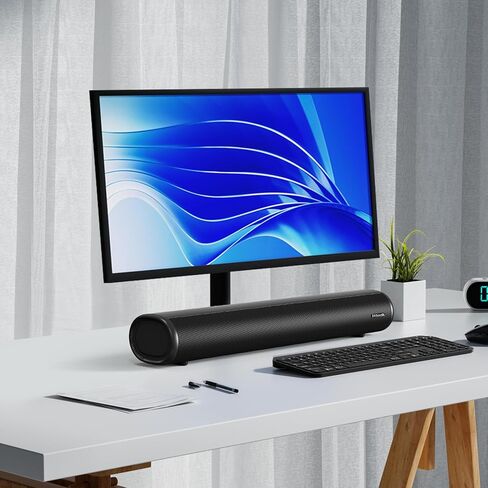 شريط صوت LITTOAK للتلفزيون، مكبر صوت BT 5.0، مكبرات صوت 50 وات 16 بوصة للصوت المنزلي والألعاب وأجهزة العرض ومكبرات صوت التلفزيون تدعم وصلة HDMI ARC/Optical/RCA/USB/AUX في الداخل والخارج، يمكن تركيبها على الحائط in Kuwait