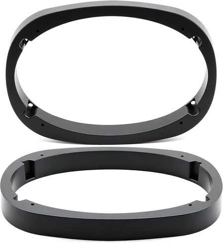 1 Pair 6x9 Speaker Spacer Adapter Universal Plastic Vehicle Car Ring Mount, 6X9 Speakers Spacer Bracket Audio Mat in Kuwait