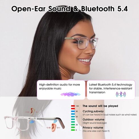 AI Glasses for Women, Smart Glasses with Real-Time Translation in Kuwait
