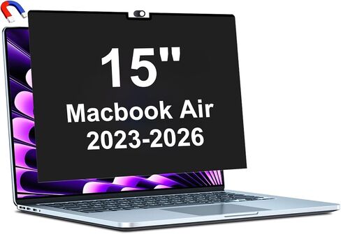 STARY Magnetic Privacy Screen for MacBook Air 15 Inch (2023‑2026, M2‑M5) in Saudi Arabia