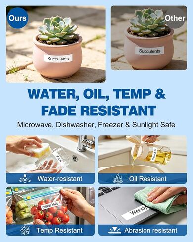 5-Pack Compatible with Brother P Touch Btag231 Btag Label Tape in Saudi Arabia