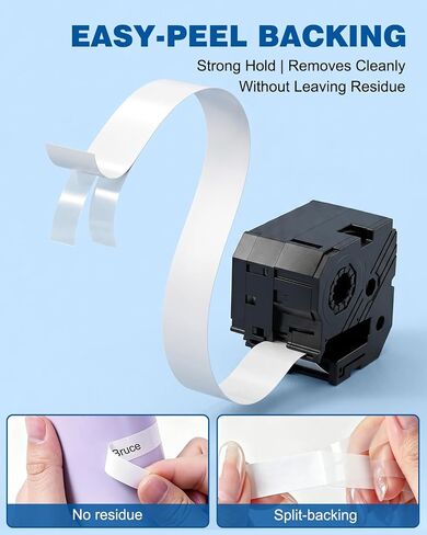 5-Pack Compatible with Brother P Touch Btag231 Btag Label Tape in Saudi Arabia