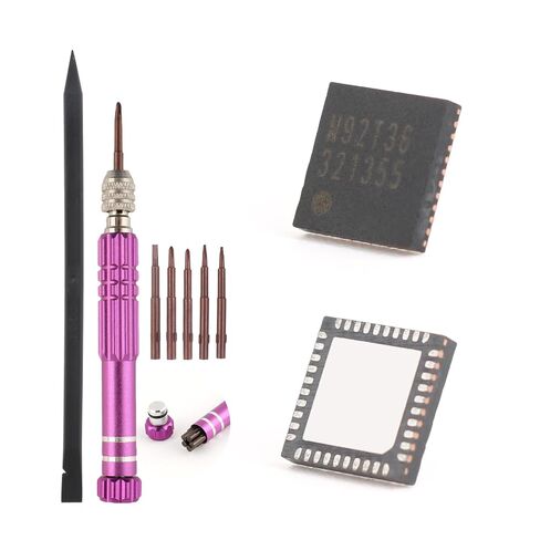 For M92T36 Chip for Nintendo Switch USB-C Power Charging Control IC Chip M92T36 Replacement Motherboard Accessories Parts with Repair Tools in Saudi Arabia