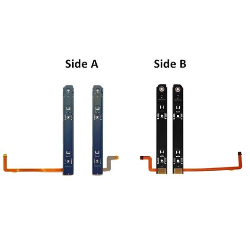 Left & Right Console Slide Rail Set with Screws for Nintendo Switch OLED in Saudi Arabia
