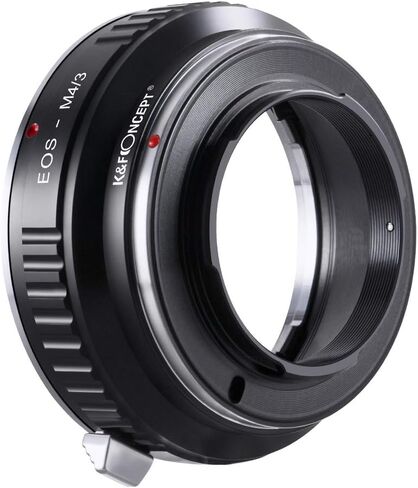 K&F Concept Lens Mount Adapter Compatible with Canon EOS (EF/EF-S) Mount Lens to M4/3 (Micro Four Thirds) MFT Olympus Pen and Panasonic Lumix Cameras in Saudi Arabia