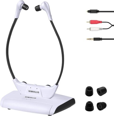 SIMOLIO TV Headphones Wireless for Seniors, Headset for Elderly SM-823D Pro in Saudi Arabia