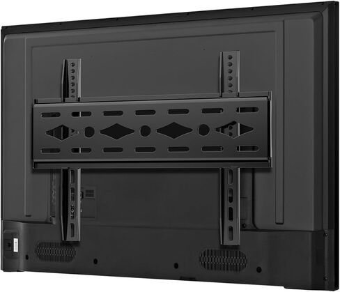 TETVIK Fixed TV Wall Mount for Most 26-63 inch TV Monitor fit Flat Curved Screen Ultra Slim Profile Television Mount Wall Bracket Max VESA 400x400mm Hold Up to110 lbs Wall Mount TV Bracket in Saudi Arabia