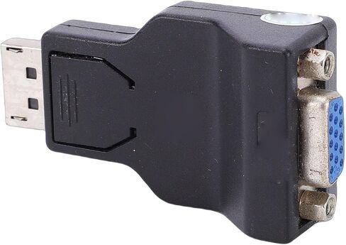 Professional 10.8Gbps DisplayPort to VGA Lock Adapter for Business Presentations in Saudi Arabia