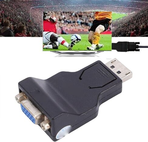 Professional 10.8Gbps DisplayPort to VGA Lock Adapter for Business Presentations in Saudi Arabia