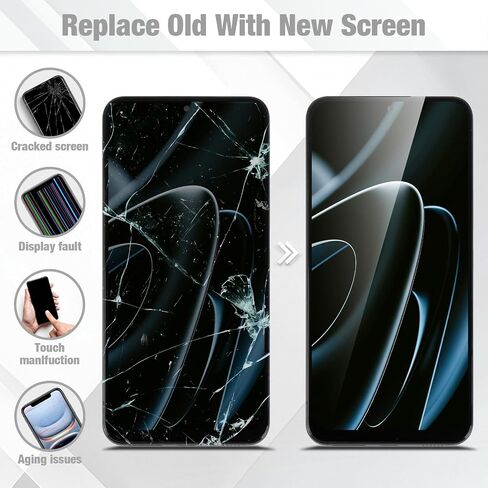 for Samsung Galaxy S22 5G Screen Replacement,Incell, Black with Frame in Saudi Arabia