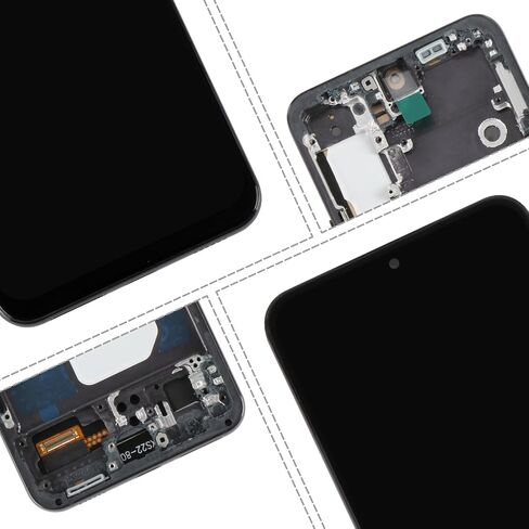 for Samsung Galaxy S22 5G Screen Replacement,Incell, Black with Frame in Saudi Arabia