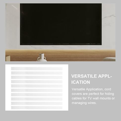 Cable Concealer Wall Strips 40cm PVC Cord Cover for Tv Mounts in Saudi Arabia
